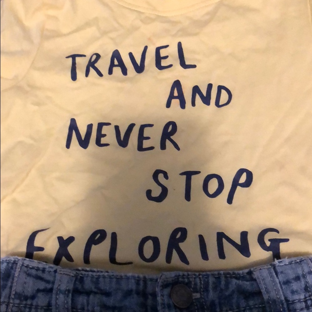 T shirt and shorts outfit